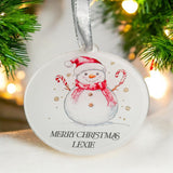 Children's Personalised Christmas Tree Decoration