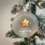 Teacher Personalised Christmas Bauble