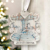 Baby's 1st Christmas Personalised Tree Decoration Keepsake