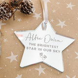 Baby Remembrance Personalised Star