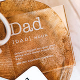 Personalised Dad Paperweight