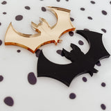 Bat Halloween Baking Tags, Cupcake Toppers, Decorations