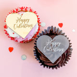 Happy Valentine's Day Cupcake Toppers