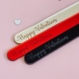 Happy Valentines Cakesicle Sticks