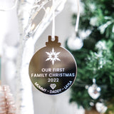 Our First Christmas Family Bauble