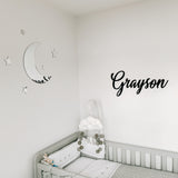 Baby's Personalised Nursery Sign